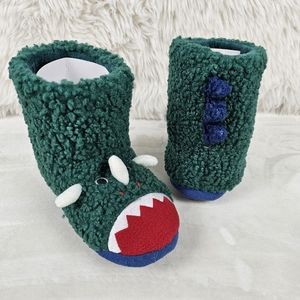 Totes Toasties Kids Dino Slippers